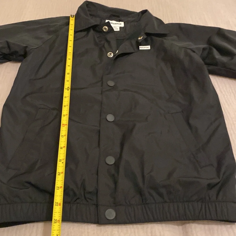 Converse Black OuterwearJacket . Size 10-12 years